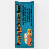 Drive By Halloween Verschrikking Spandoek (Verticaal)