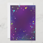 Drive by Honk and Wave Glow Party Invitation Kaart (Achterkant)