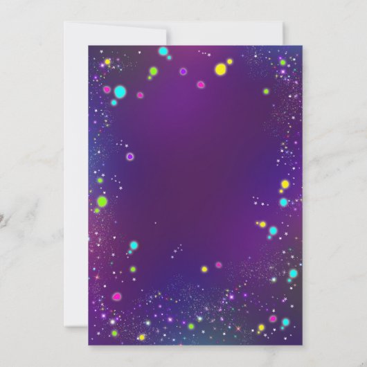 Drive by Honk and Wave Glow Party Invitation Kaart (Achterkant)