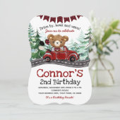 Drive by Lumberjack Beer Kaart (Staand voorkant)