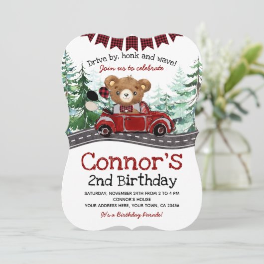 Drive by Lumberjack Beer Kaart (Staand voorkant)