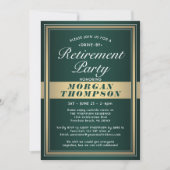 Drive-By Pensioen Partij Groen Wit en Goud Kaart (Voorkant)