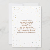 Drive by Safari Oerwoud Boy Baby shower Kaart (Achterkant)