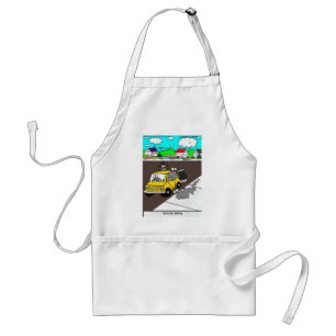 Drive-By Salting Slug Bendes Funny Geschenken & T- Standaard Schort