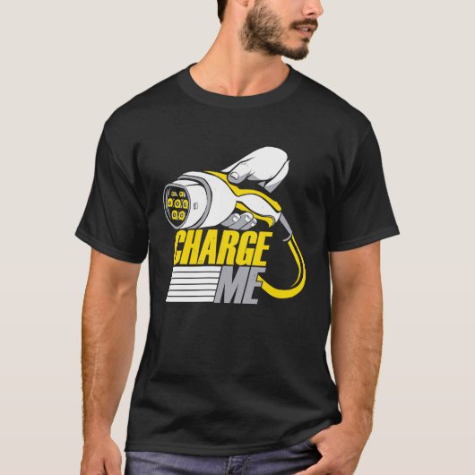 Drive Electric Cars EV Electric Vehicle T-shirt (Voorkant)