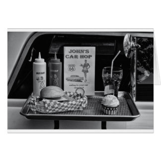 Drive-in-B&W van 1950