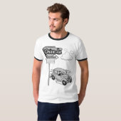 {Drive in} Cartoon Graphic T-shirt (Voorkant volledig)