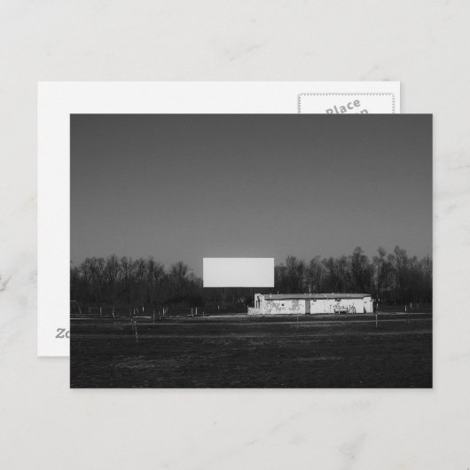 "drive in" door Coressel Productions Briefkaart (Voorkant / Achterkant)