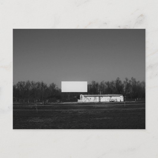 "drive in" door Coressel Productions Briefkaart (Voorkant)