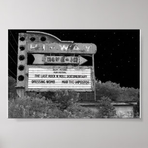 Drive in Movie Poster