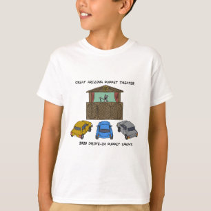 Drive-In Puppet Show Kinder T-shirt