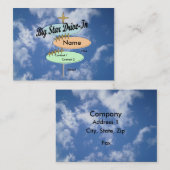 Drive-in Visitekaartje (Voorkant / Achterkant)