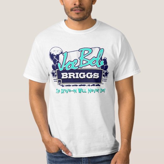 Drive-In zal nooit shirt sterven (Voorkant)