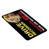 DRIVE RECORDER Waarschuwingsbord(LION) Magneet (Rechterzijde)