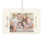 Drive Safe Custom Photo Car Luchtverfrisser (Voorkant)