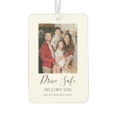 Drive Safe Custom Photo Car Luchtverfrisser (Achterkant)