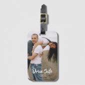 Drive Safe I Love You Custom Gifts For Couples  Bagagelabel (Voorkant (verticaal))