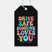 Drive safe someone loves you cadeaulabel (Voorkant)