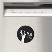 Drive Safely - Funny Golfer Quote - Golfing Magneet (Insitu (Vaatwasser))