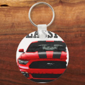 drive the classic-ford mustang sleutelhanger (Voorkant)