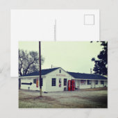 Drive-thru drankwinkel in Kingman Kansas Briefkaart (Voorkant / Achterkant)