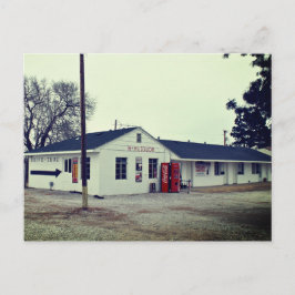 Drive-thru drankwinkel in Kingman Kansas Briefkaart