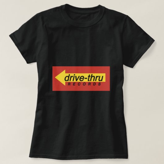 Drive-Thru Records - Klassieke T-Shirt Essential (Design voorkant)