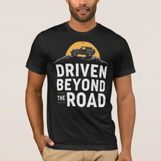 Driven Beyond The Road T-shirt (Voorkant)