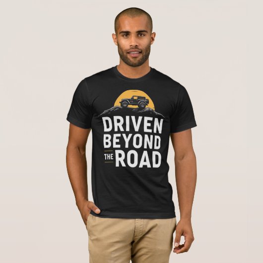 Driven Beyond The Road T-shirt (Voorkant volledig)