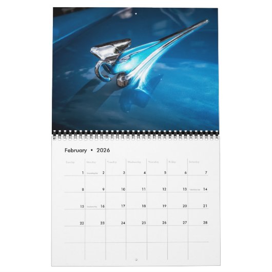 Driven By Design 12-Month Calendar Kalender (Feb 2026)