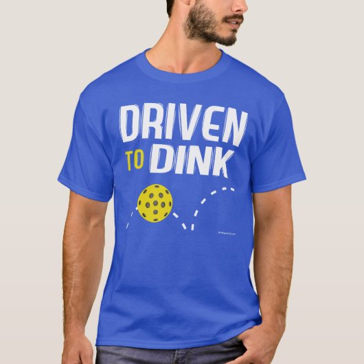 "Driven to Dink" Pickleball Shirt (Voorkant)