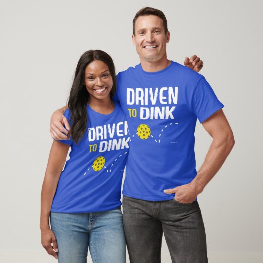 "Driven to Dink" Pickleball Shirt (Unisex)
