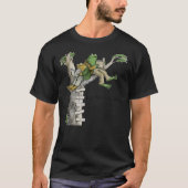 Driven To Read Frog Toad Library Reading T-shirt (Voorkant)