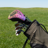 DRIVER GOLF HOOFD HOESJE ONTWERP DIY INITIAAL GOLFHEADCOVER (Insitu)