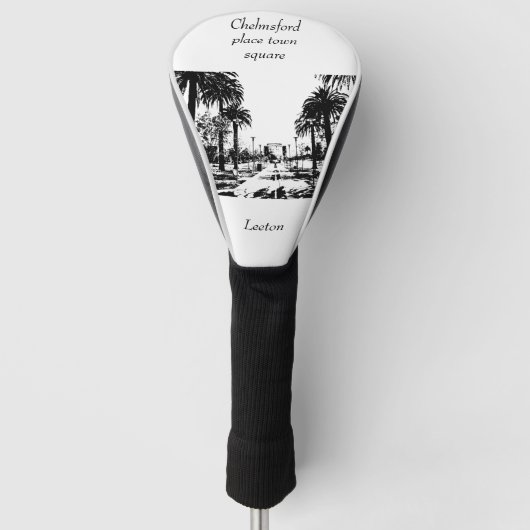 Driver golf hoofddeksel golfheadcover (Voorkant)