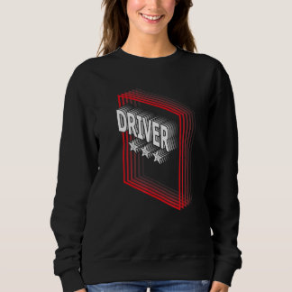 Driver Job Title Appreciation Retro Trui