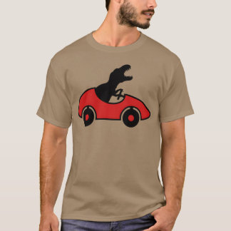 driver license car driving race fast tre tyranno b t-shirt