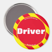 Driver Rood/Gele magneet (Voorkant / Achterkant)