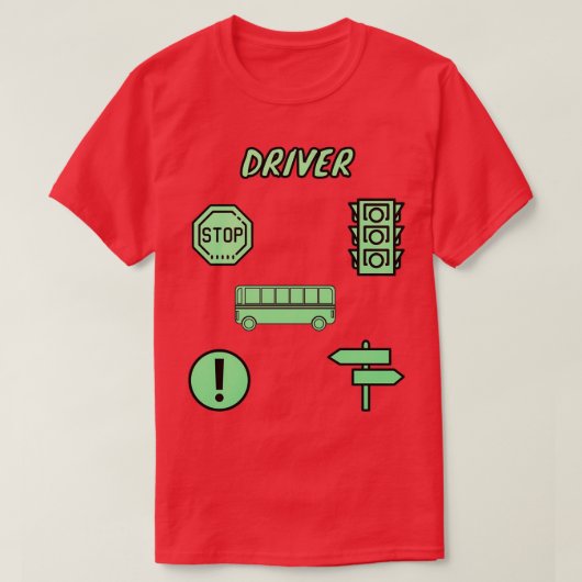 Driver Sticker Pack 3 T-shirt (Design voorkant)