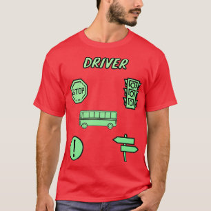 Driver Sticker Pack 3 T-shirt