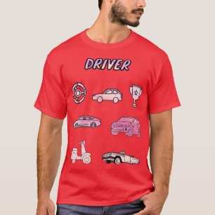 Driver Sticker Pack 7 T-shirt