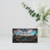 Driver Taxi Business Cards Visitekaartje (Staand voorkant)