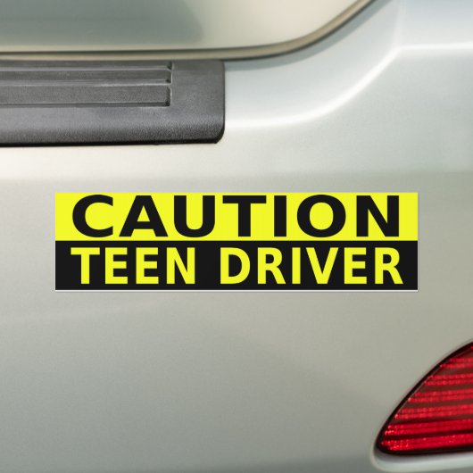 DRIVER VAN DE VOORZIENINGSTEEN BUMPERSTICKER (Op auto)