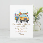 Driver's birthday kaart (Staand voorkant)