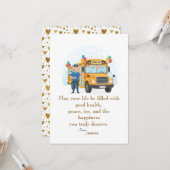 Driver's birthday kaart (Voorkant / Achterkant in situ)