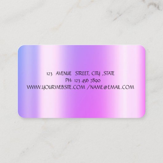 Drivers Drivers Bakery Hand Tools Visitekaartje (Achterkant)