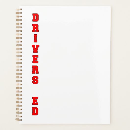 Drivers ED Planner (Voorkant)