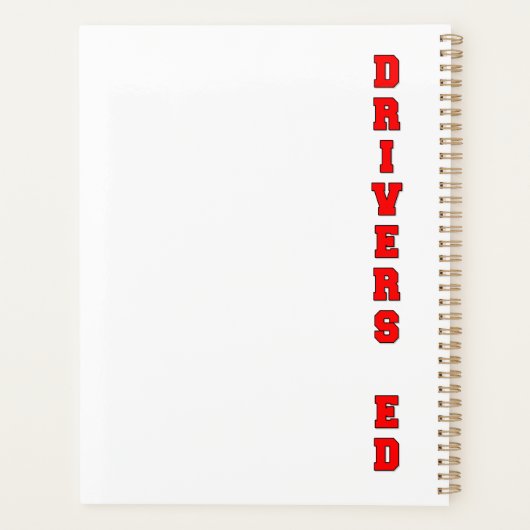 Drivers ED Planner (Achterkant)