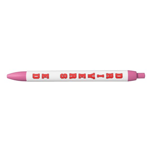 Drivers ED Zwarte Inkt Pen (Voorkant)