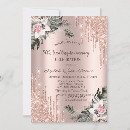 Drivers, handpalmen, Rozen Jubileum Kaart (Voorkant)